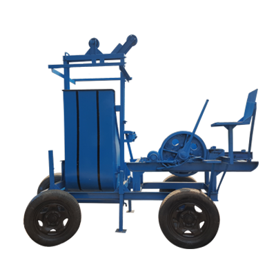 two-leg-material-lift-with-electirc-motor